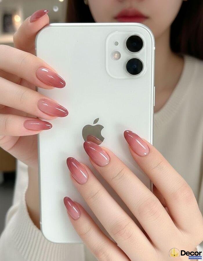 nail đơn giản phù hợp đi làm