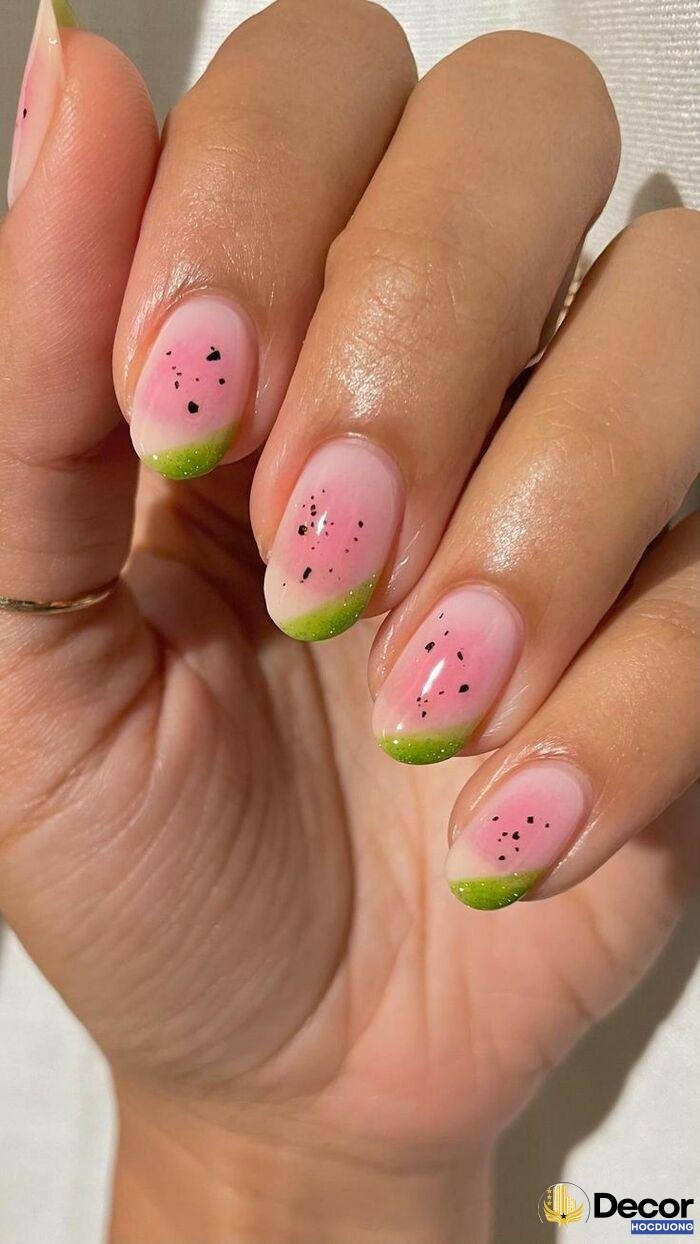 nail dưa hấu ngọt ngào