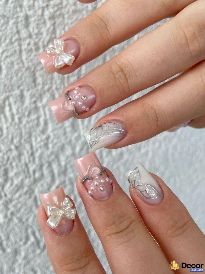 nail gắn đá bản nhỏ
