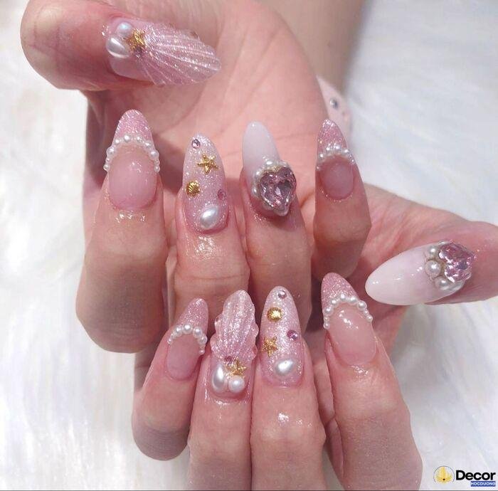nail gắn đá sang chảnh