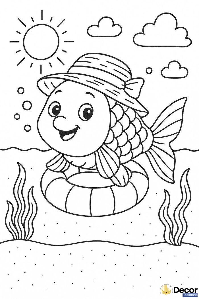 tô màu bé học bảng chữ cái