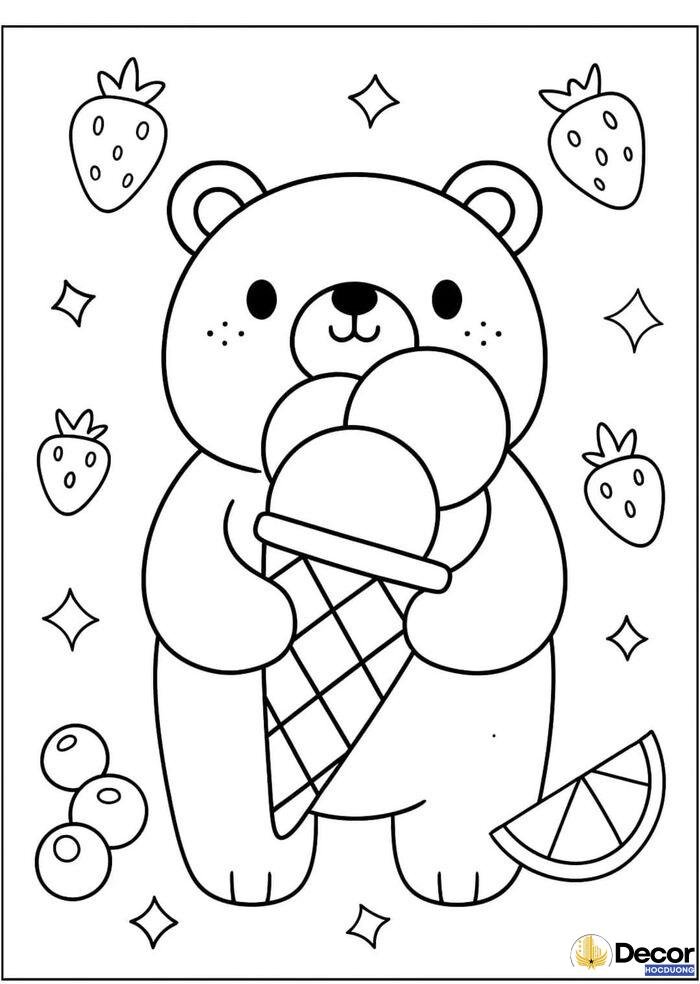 tô màu dễ thương cho bé 6 tuổi