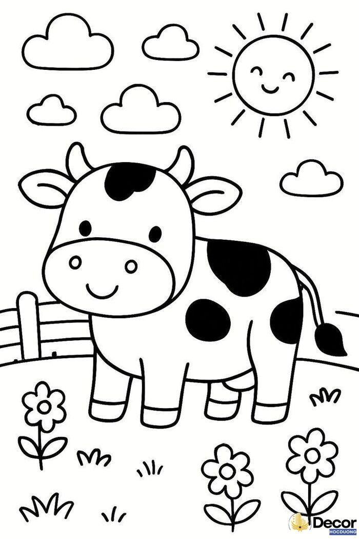 tô màu sáng tạo cho bé 6 tuổi