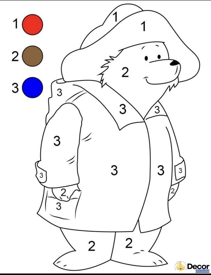 tranh nối số trí tuệ cho bé