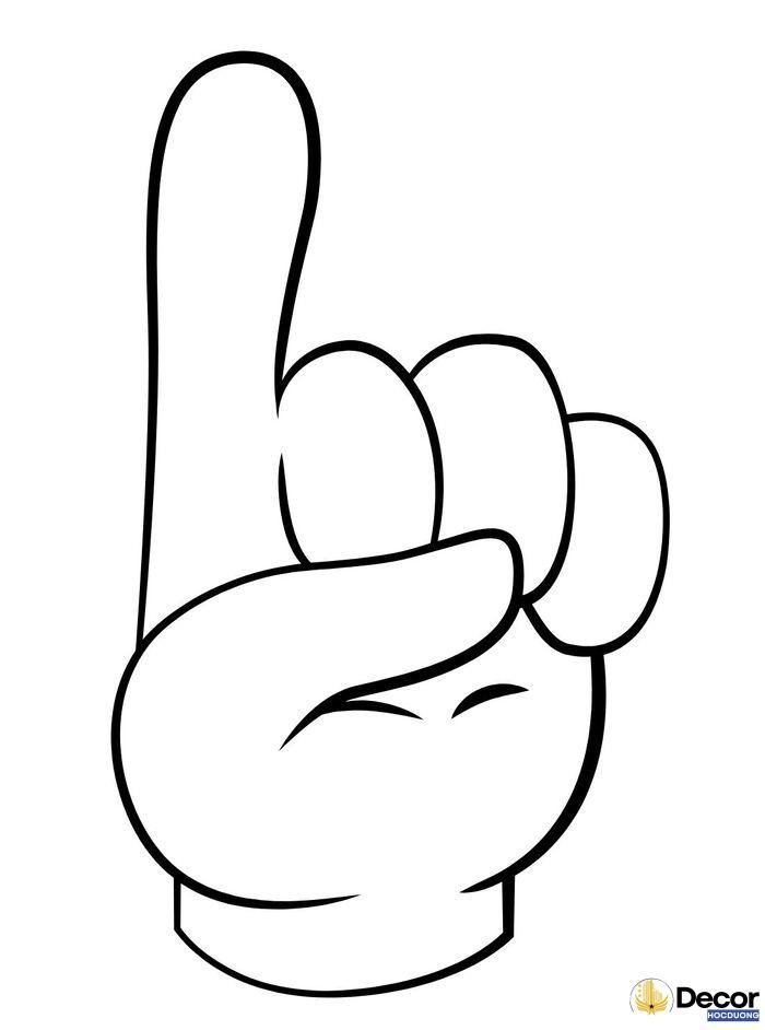 tranh tô màu bàn tay sáng tạo