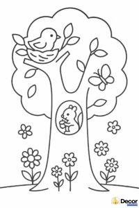 tranh tô màu bé 6 tuổi siêu dễ