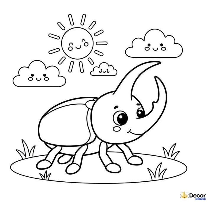 tranh tô màu cho bé 6 tuổi thẩm mỹ