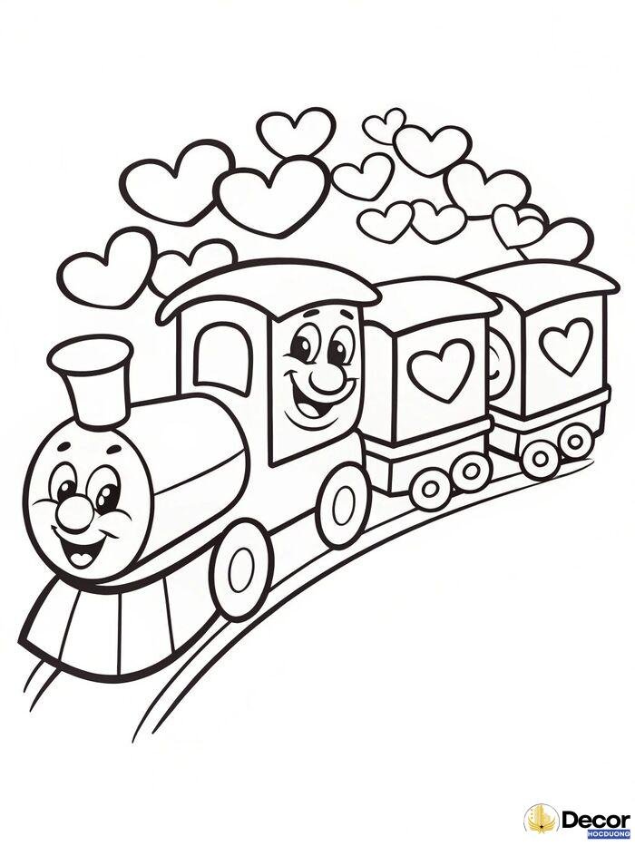 tranh tô màu cho bé 6 tuổi