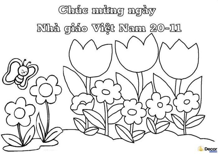 tranh tô màu chủ đề thầy cô