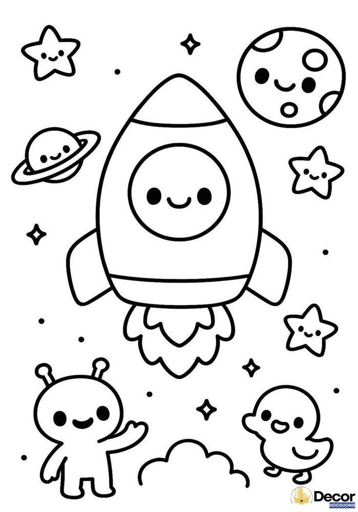 rocket_alien_coloring_page_A4
