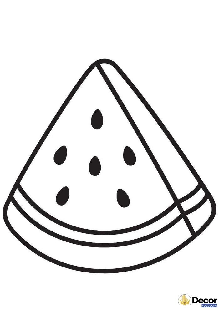 tranh tô màu hoa quả cho bé 6 tuổi