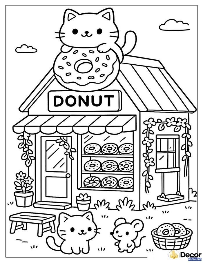 tranh tô màu nhân vật hoạt hình