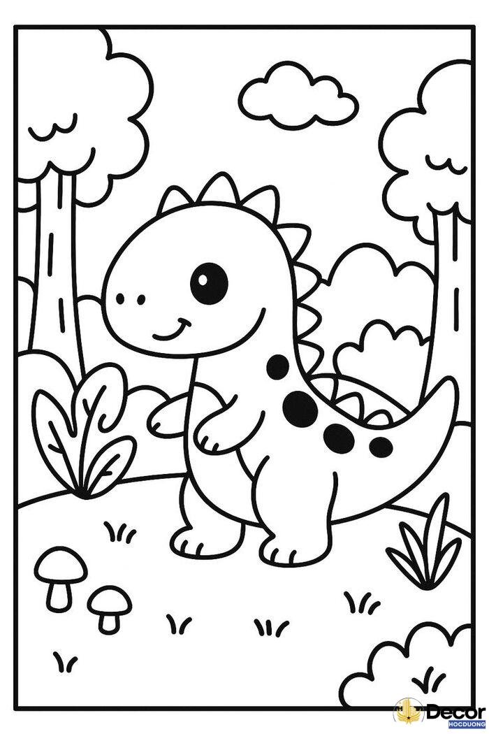 tranh tô màu thiếu nhi 6 tuổi