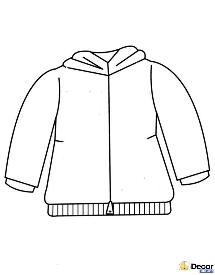 tranh tô màu trang phục ngộ nghĩnh