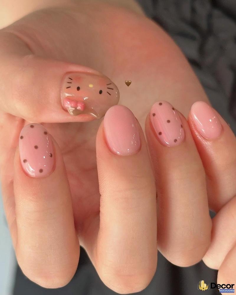 30+ Mẫu nail màu thạch hồng nhẹ nhàng, nữ tính đẹp nhất