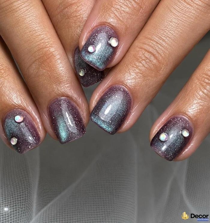 cat eye nails nghệ thuật