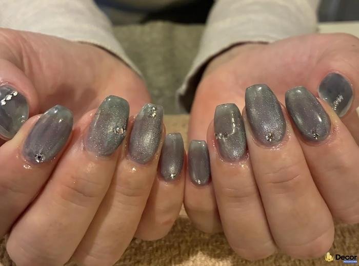 cat eye nails tinh tế