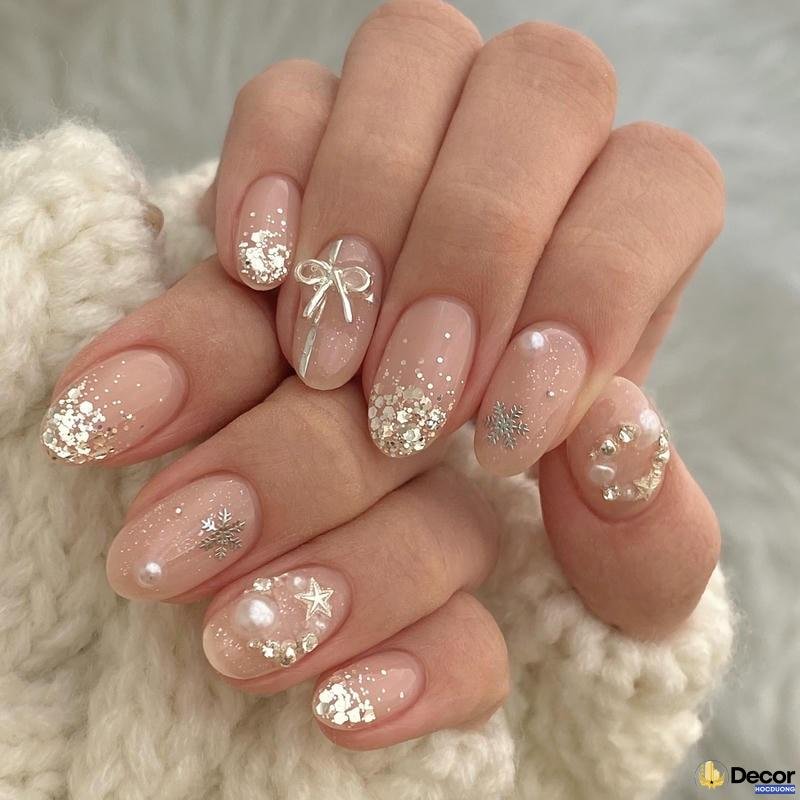 mẫu nail giáng sinh đẳng cấp 4k