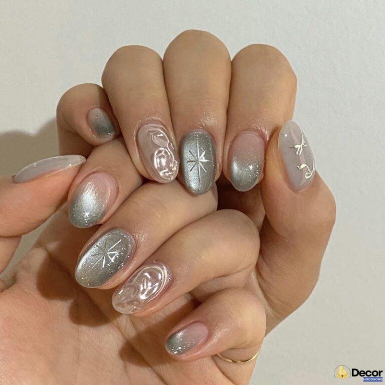 95+ Mẫu Nail Kim Tuyến Đẹp Lấp Lánh Khiến Nàng Mê Mẩn