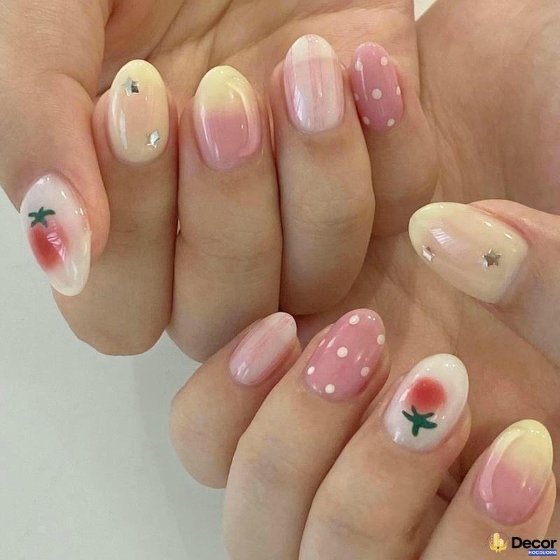 mẫu nail hàn quốc 4k