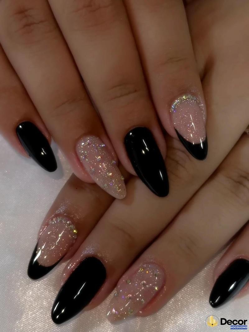 mẫu nail kim tuyến đẹp nhất full hd