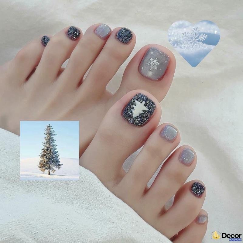 mẫu nail kim tuyến full hd