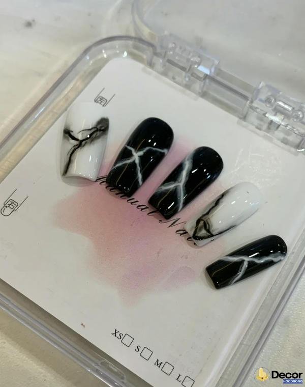 mẫu nail loang đẹp nhất 4k