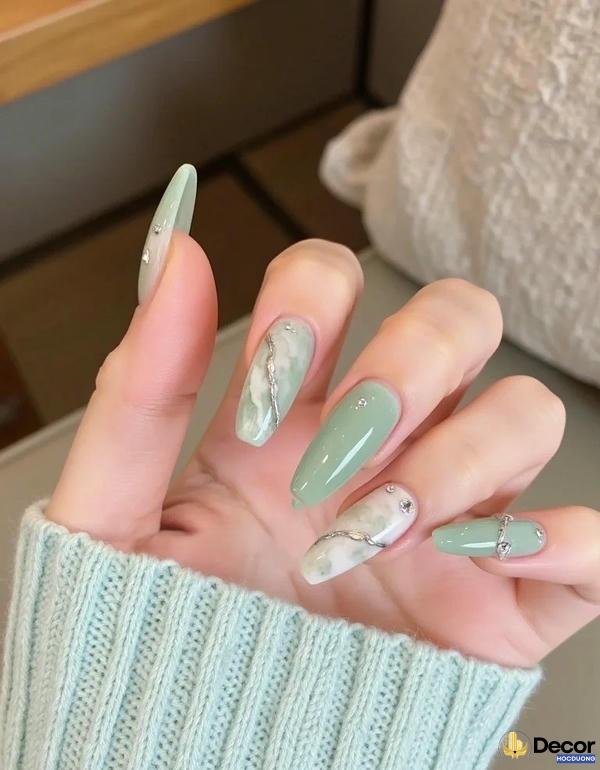 mẫu nail loang đẹp nhất hd