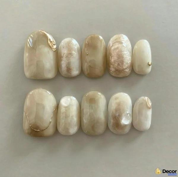 mẫu nail loang đẹp nhất nét