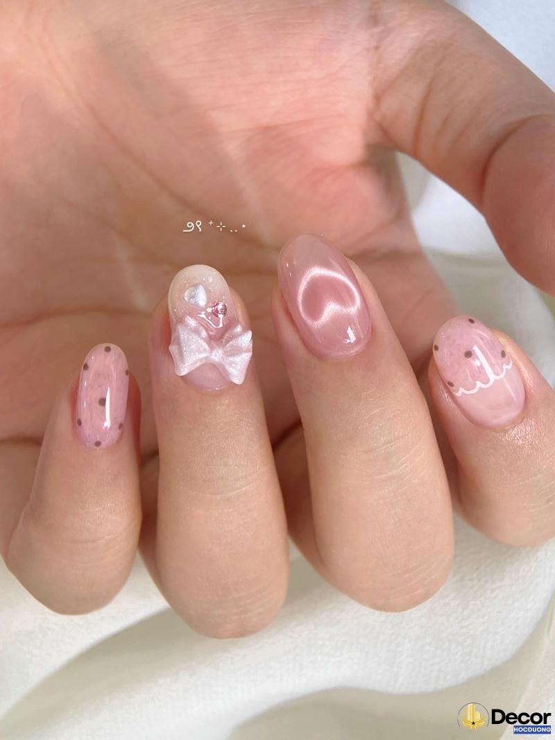 mẫu nail mắt mèo đẹp nhất full hd
