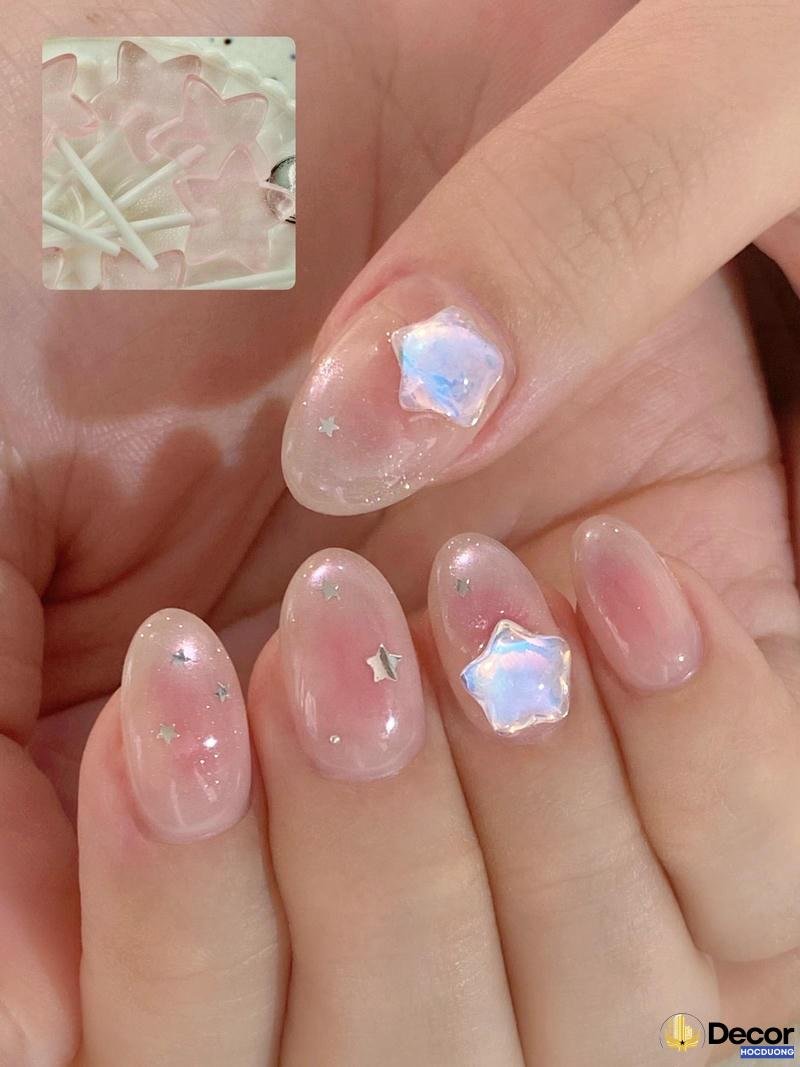 mẫu nail mắt mèo đẹp nhất nét
