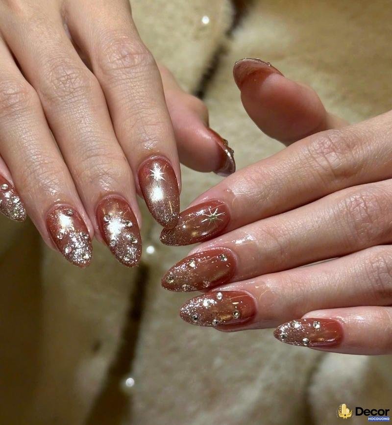 mẫu nail mắt mèo sang chảnh hd