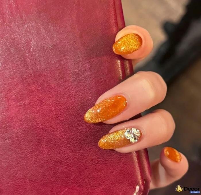 mẫu nail màu nâu đẹp nhất full hd