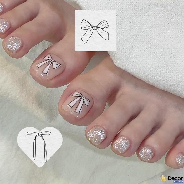 mẫu nail màu nude sang chảnh 4k