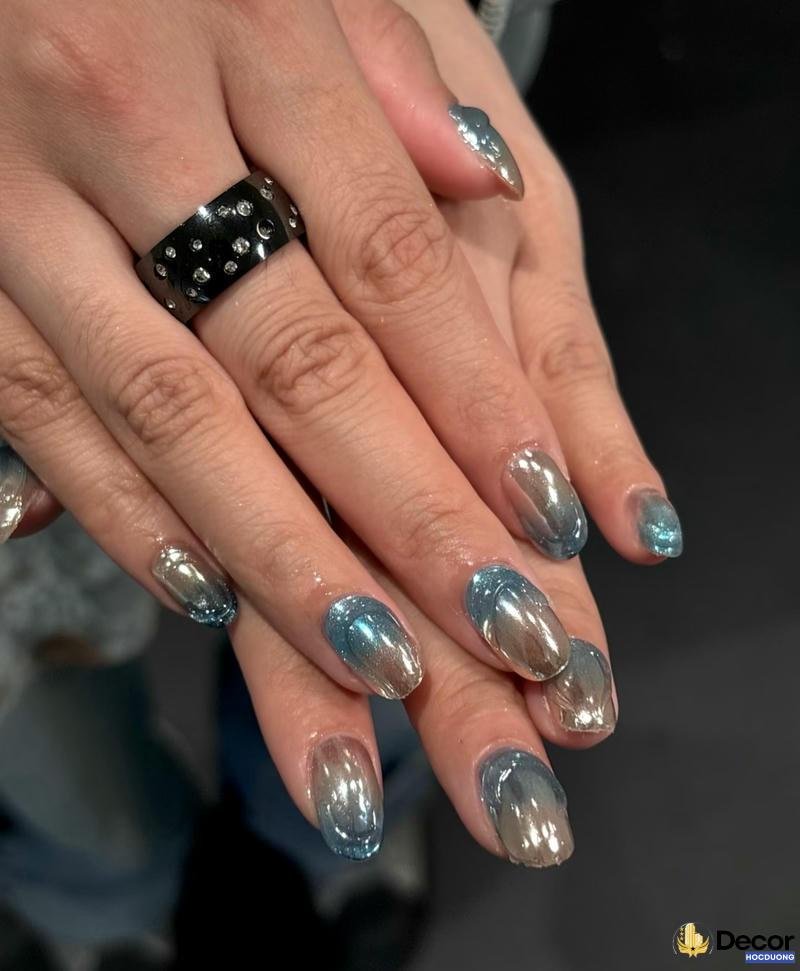 mẫu nail màu thạch cực nét hd