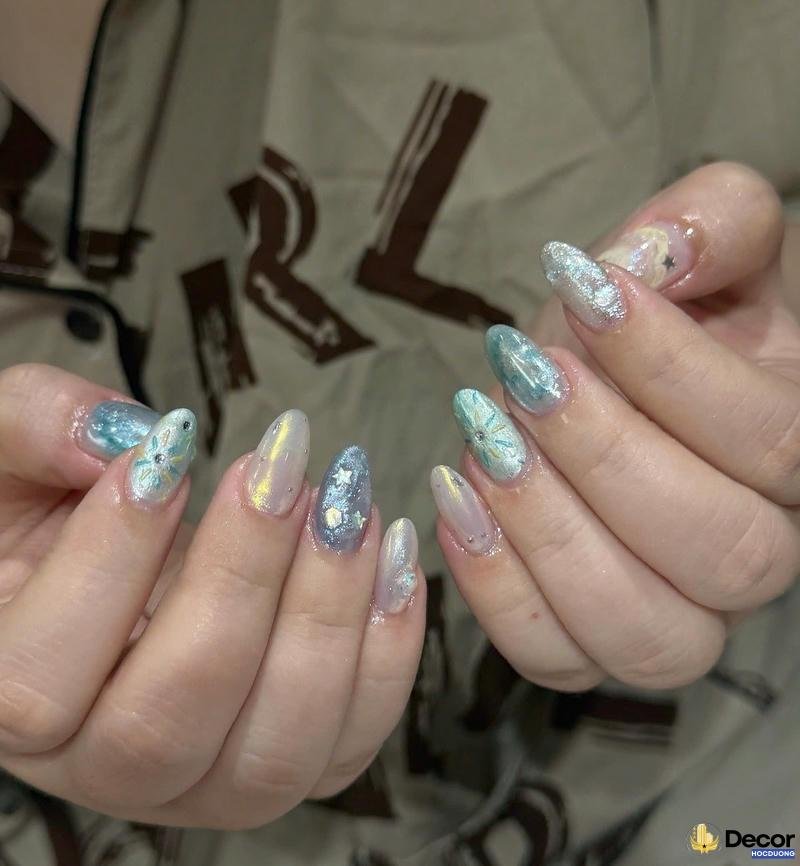 mẫu nail màu thạch đẳng cấp 4k