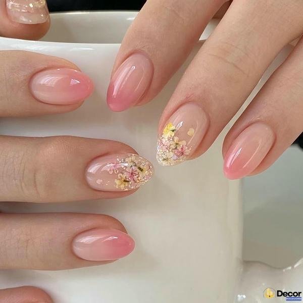 mau nail mong ngan dep