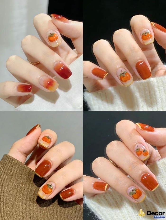 nail cam thạch phong cách hàn quốc 4k