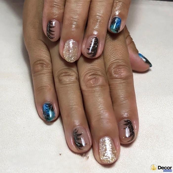 nail cho da ngăm sáng tạo