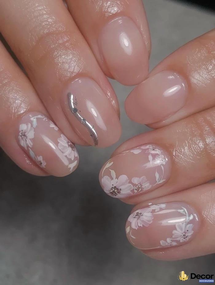 nail cô dâu hiện đại