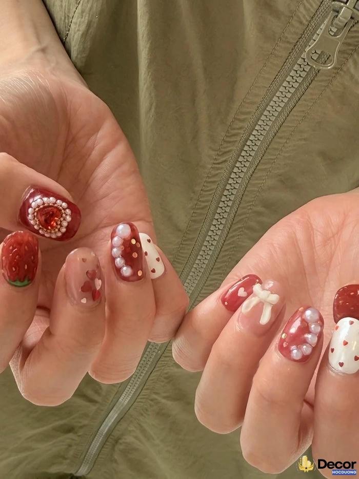 nail dễ thương ấn tượng