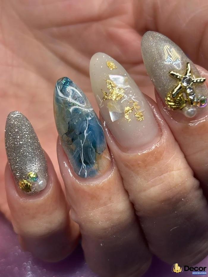 nail đi biển đẹp mắt