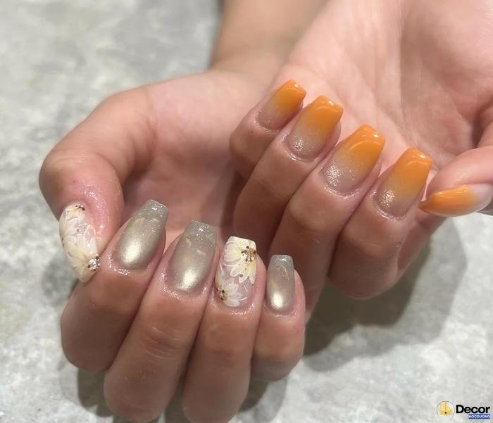 nail đi biển nghệ thuật