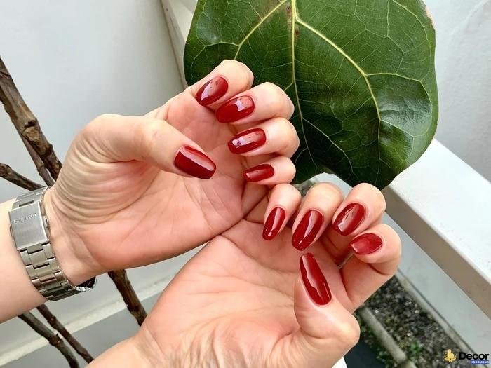 nail đỏ sáng tạo