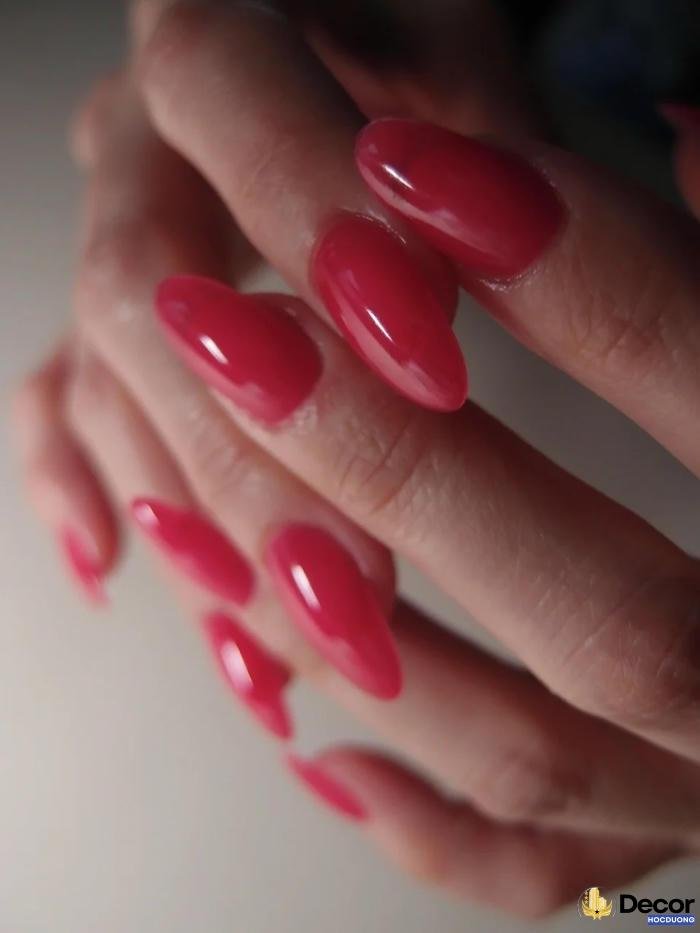 nail đỏ thời thượng
