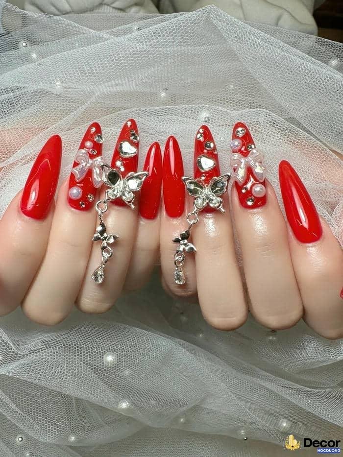 nail giáng sinh đẹp mắt