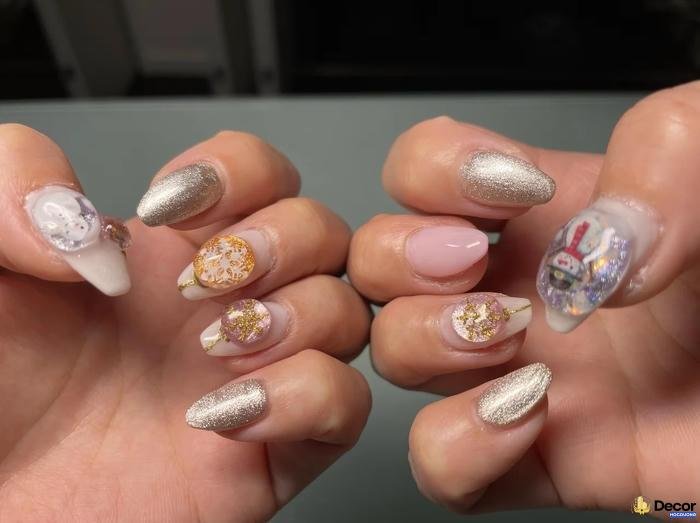 nail giáng sinh nghệ thuật