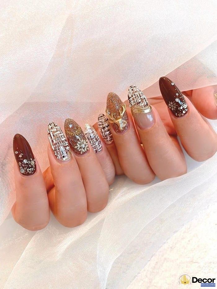 nail giáng sinh thanh lịch