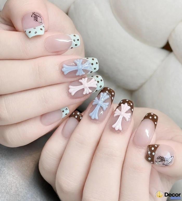 nail halloween dễ thương