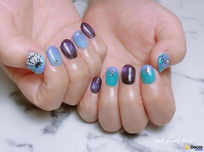 nail halloween dễ thương